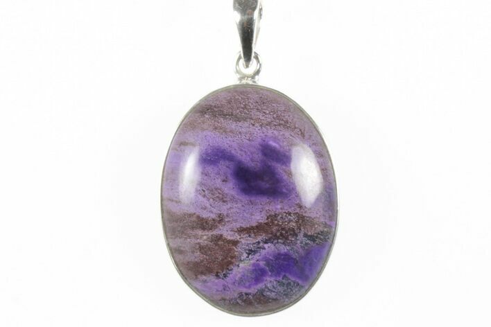 Polished Sugilite Pendant (Necklace) - Sterling Silver #244012